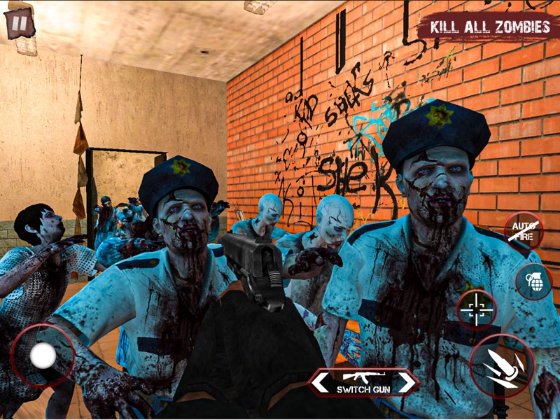 Zombies 3D Shooting FPS Game. screenshot 9