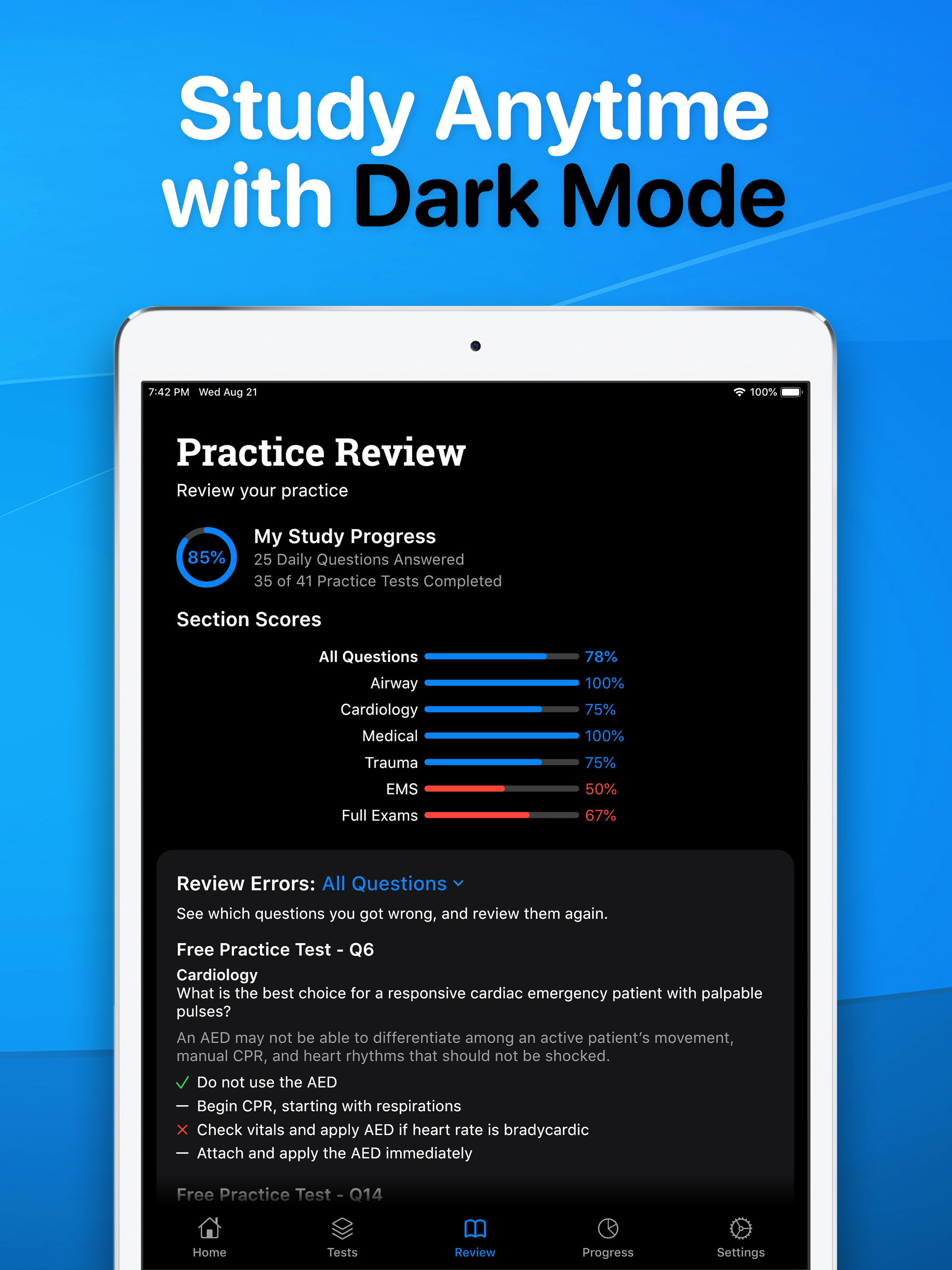 EMT Prep 2026 - Practice Exams screenshot 8