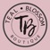 Teal Blossom Boutique app icon - Shopping app for iPhone