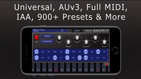 Kauldron Synthesizer screenshot