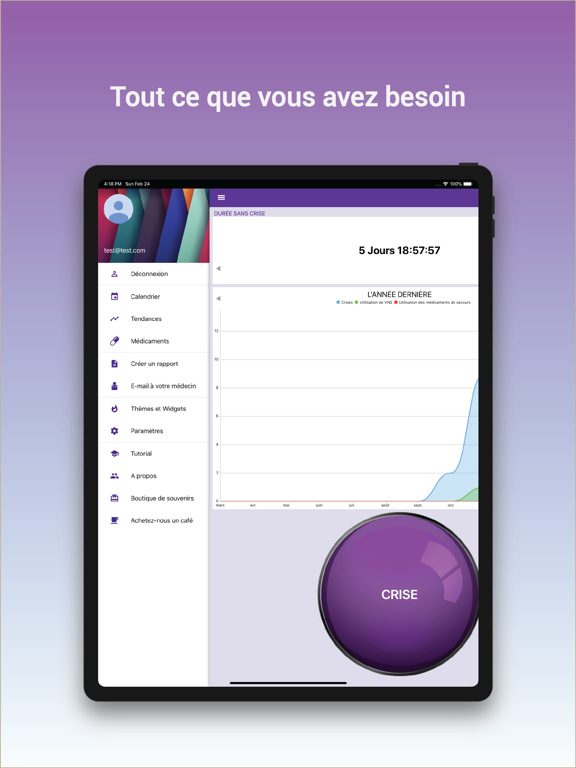 Screenshot #6 pour Epilepsy Journal