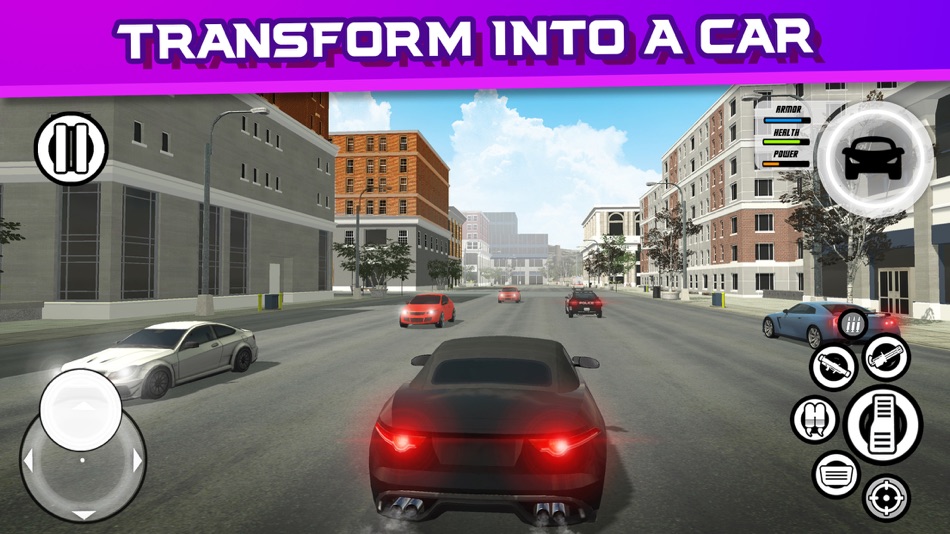 #3. MegaBot - Robot Car Transform (iOS) Podle: Vipera Games sp. z o.o.