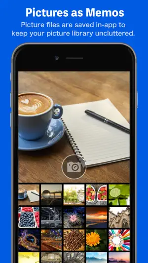 Pictmemo - Photo Notes Camera screenshot 1
