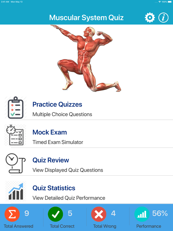 Screenshot #4 pour Muscular System Quizzes