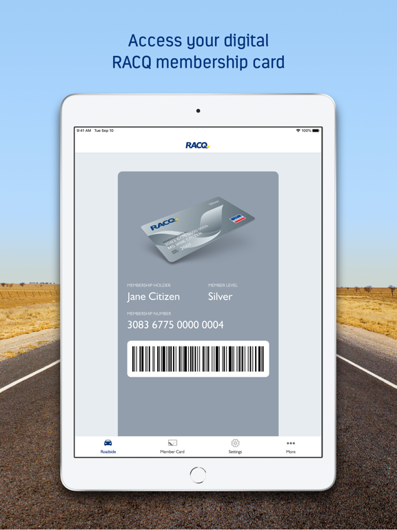 RACQ Roadside Assistance iPad screenshot 5