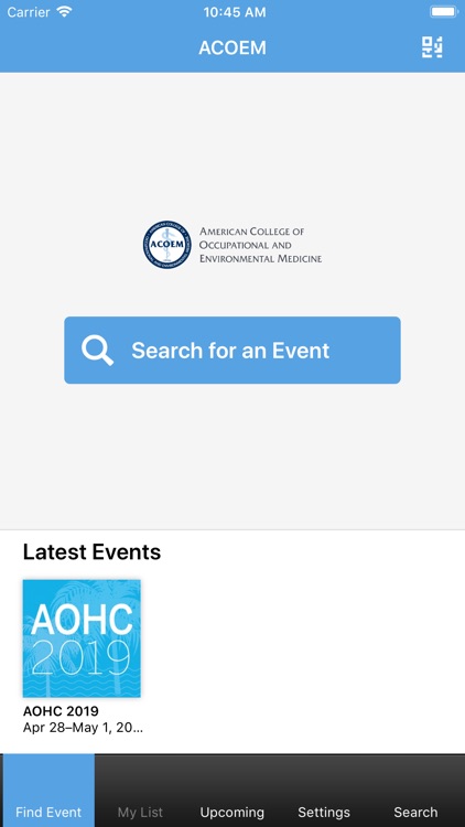 ACOEM Events