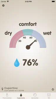 Thermo-hygrometer iphone resimleri 2
