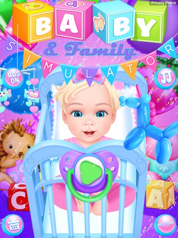 Baby & Family Simulator Games iPad screenshot