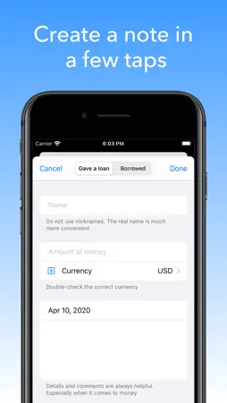 Debt Tracker - Debts screenshot 2