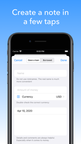 Debt Tracker - Debts screenshot
