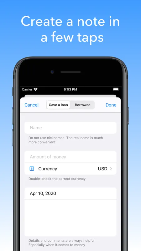 Debt Tracker - Debts Manager screenshot 2 of 5