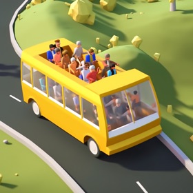 Snímky obrazovky (8) Level Up Bus 3D