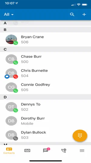 PBX.io Mobile Voice screenshot 2