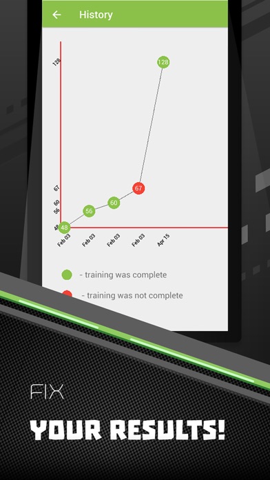 300 Squats Be Stronger iPhone screenshot 5 - Sports app