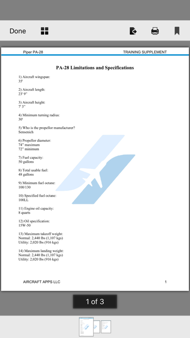 iPIPER Checkride Prep iPhone screenshot 5 - Education app