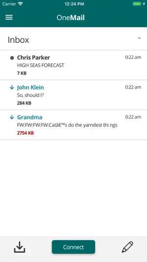 OCENS OneMail screenshot 3