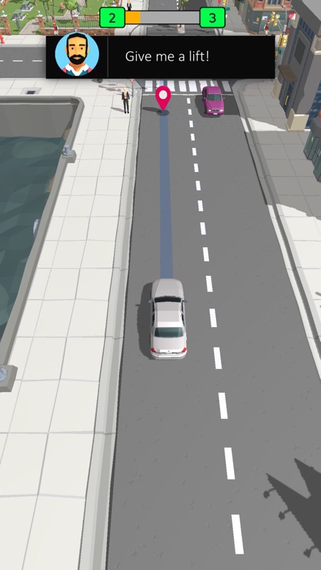 Pick Me Up 3D: Juego de taxis screenshot 1