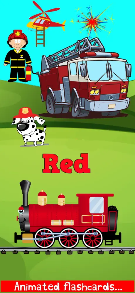 Train Games for Colors 1 2 3