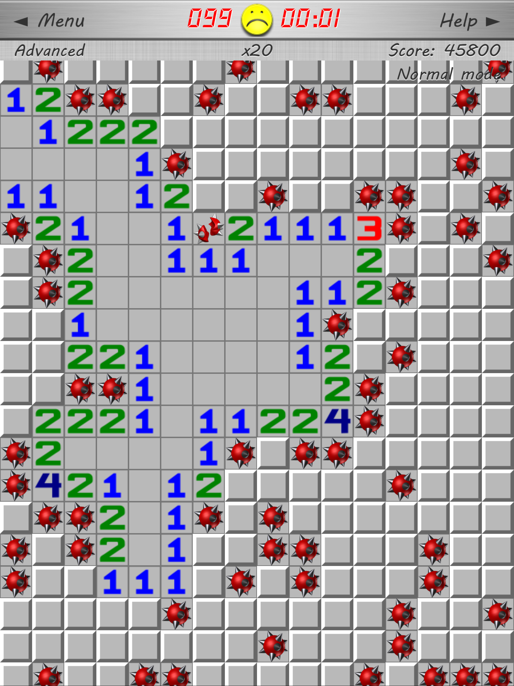 Classic Minesweeper :)