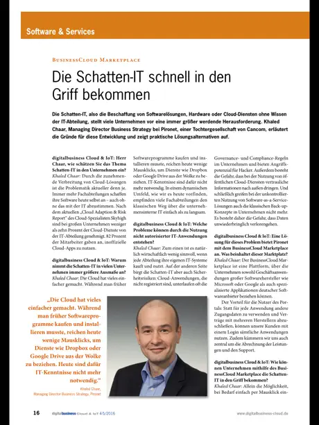 digitalbusiness Cloud