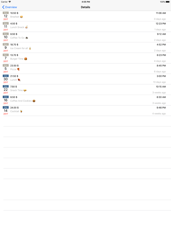 Screenshot #6 pour Done Tracker