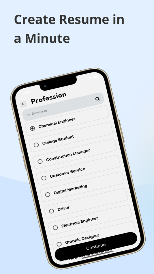 #2. AI Resume - Smart CV maker (iOS) 由: Amir Sayed