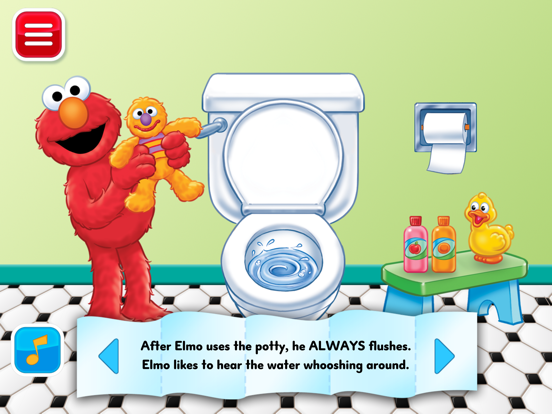 Screenshot #5 pour Potty Time with Elmo