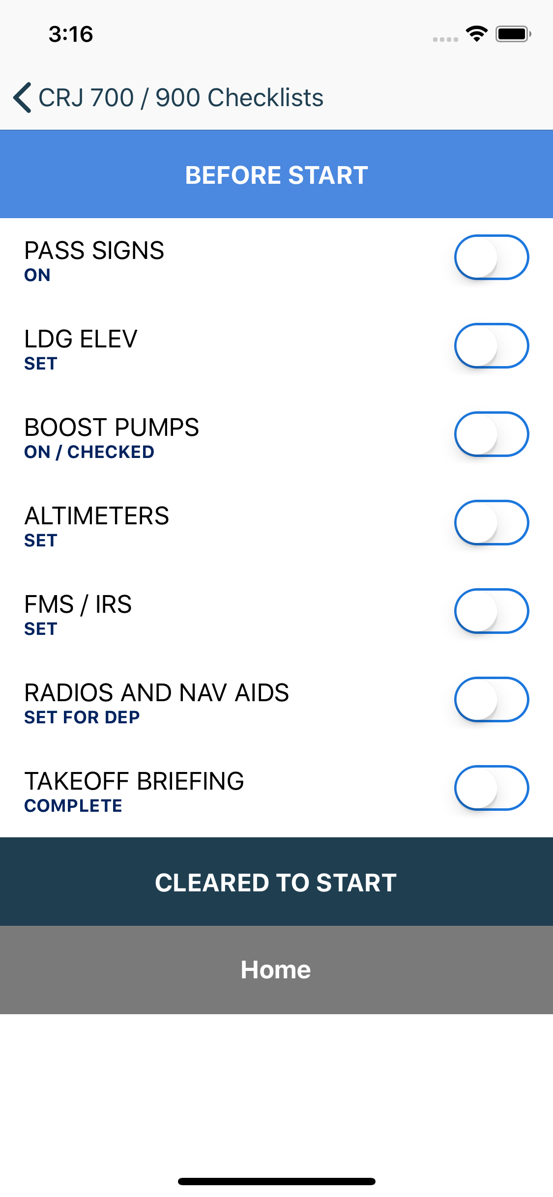 CRJ Checklists screenshot 4