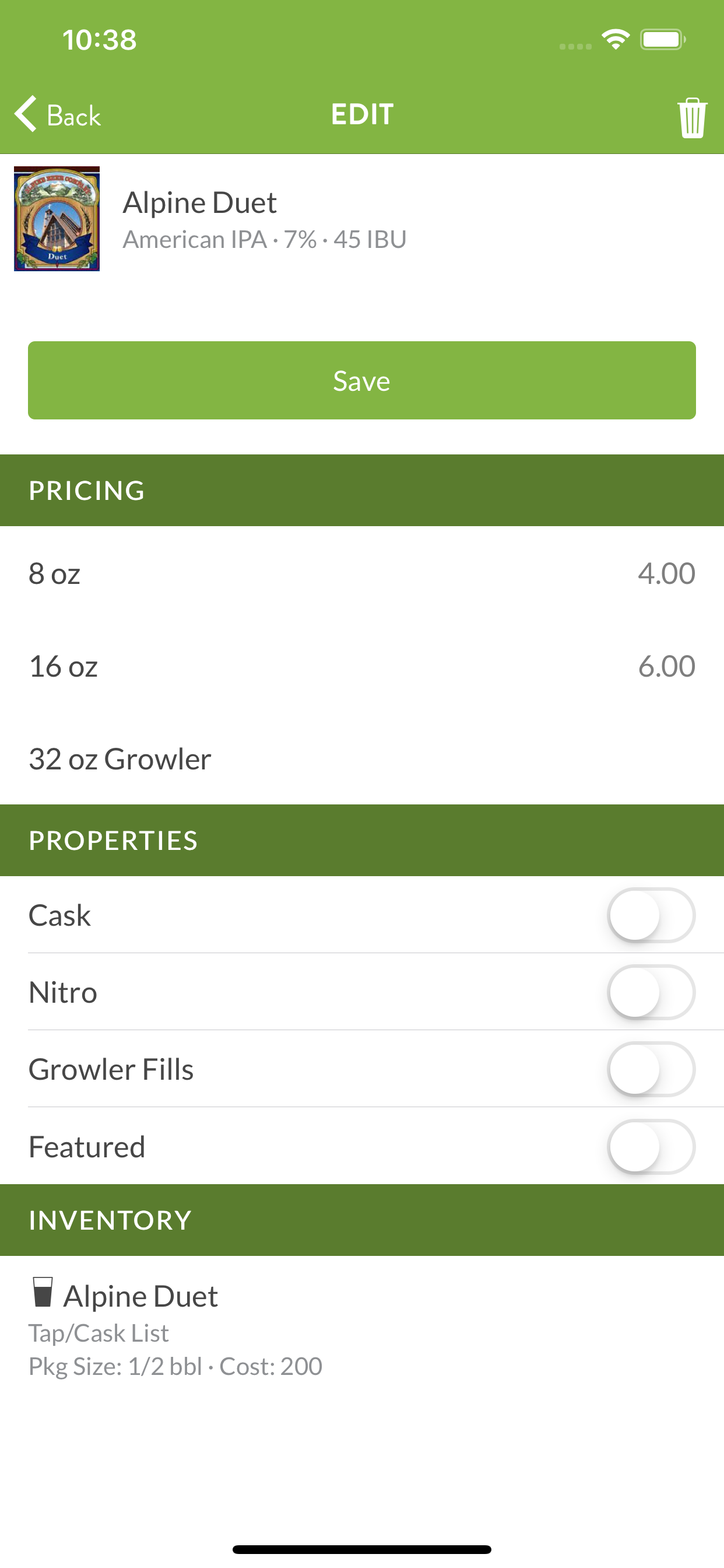 Evergreen Manager (TapHunter)