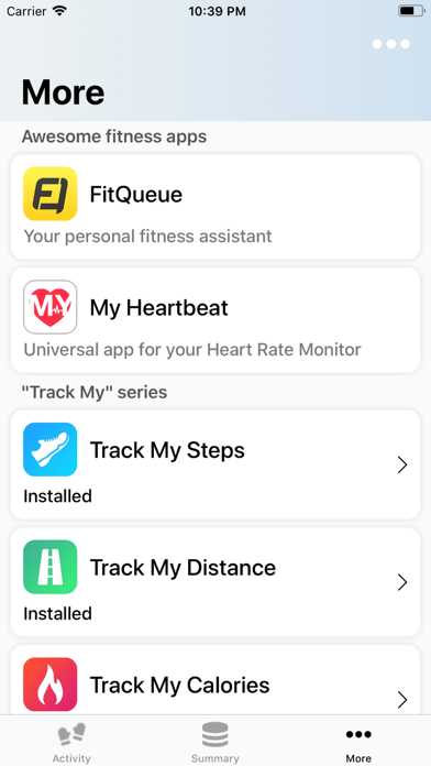 Winter Sports: Track Calories Screenshot