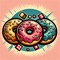 In Donuts Match-3, experience a sweet challenge as you race against the clock to match delicious donut combinations