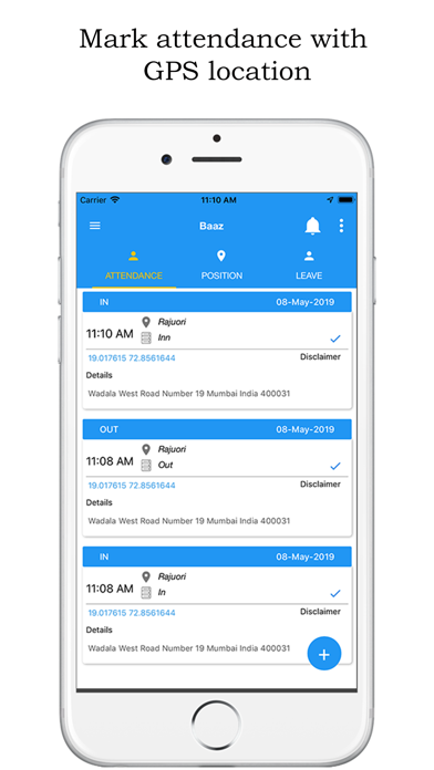 Relibion Employee App iPhone screenshot