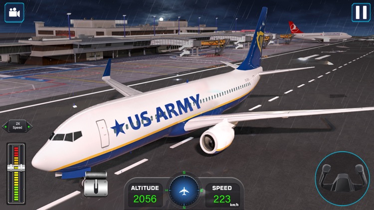 Army Airplane Flying Simulator screenshot-4