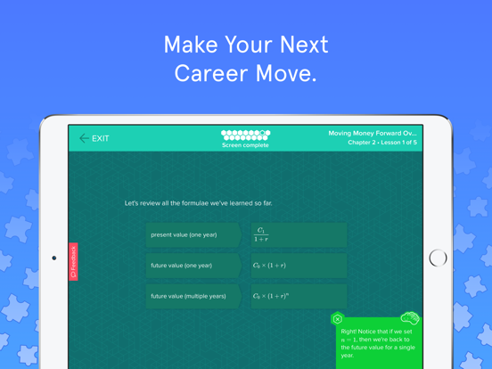 Quantic School of Business iPad screenshot 6 - Education app