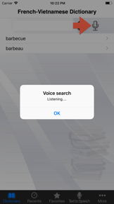 French-Vietnamese Dictionary screenshot