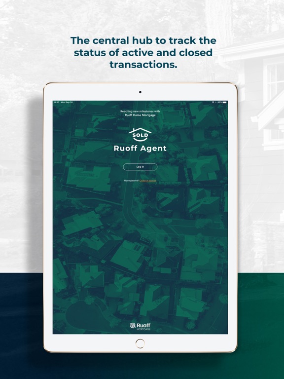 Ruoff Agent iPad screenshot 1 - Finance app
