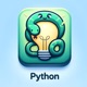 Learn python Coding app icon - Education app for iPhone