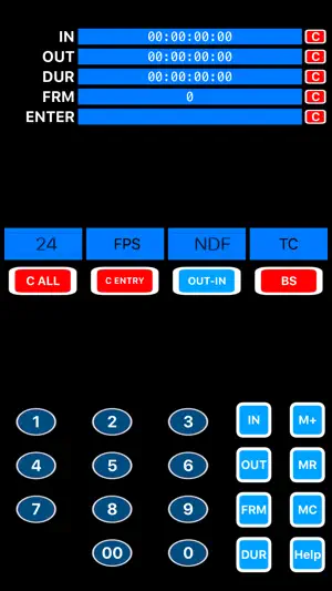 RZ Timecode Calculator screenshot 2