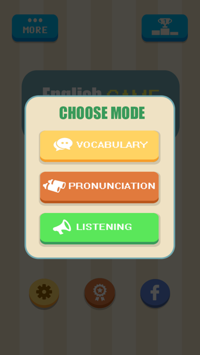 Screenshot #2 pour English Game - Vocabulary Game