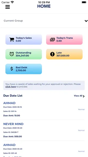 Finance Management App screenshot 1