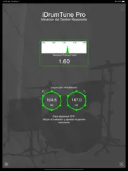 idrumtune afinador de batería ipad capturas de pantalla 4
