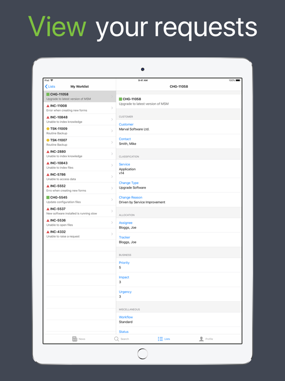 Screenshot #6 pour Marval MSM Mobile