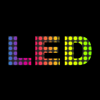 Digital LED Bandera LED - 东东 杏