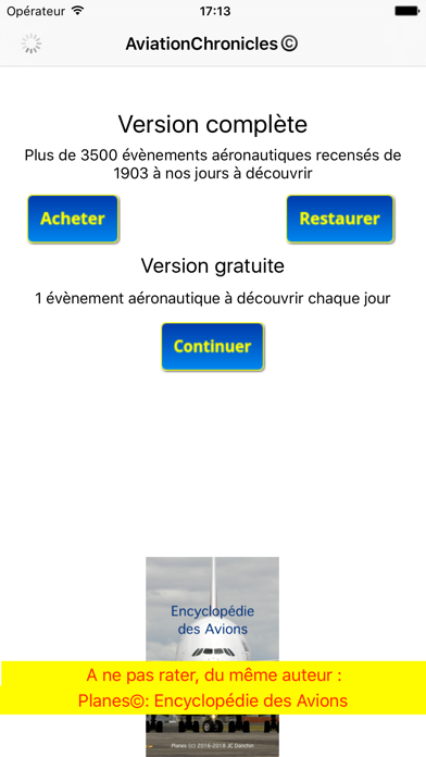 Screenshot #2 pour Chroniques de l'Aviation