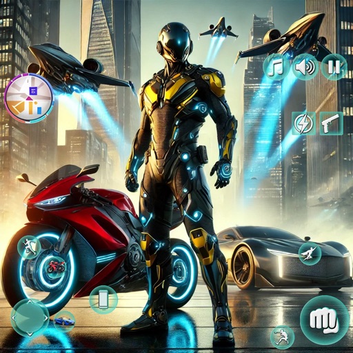 Spider Justice Rope Hero Fight