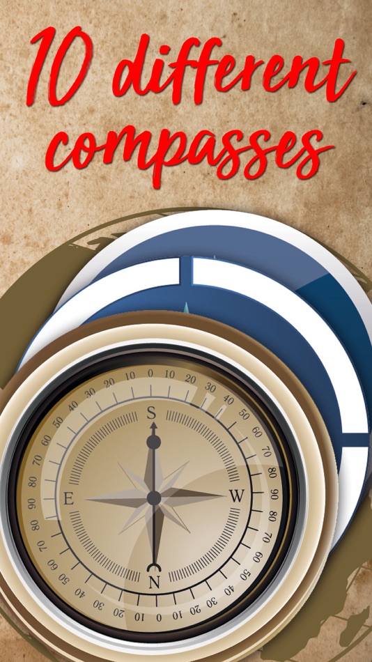 #4. Simple Digital compass for you (iOS) 由: Bonifacio Melero