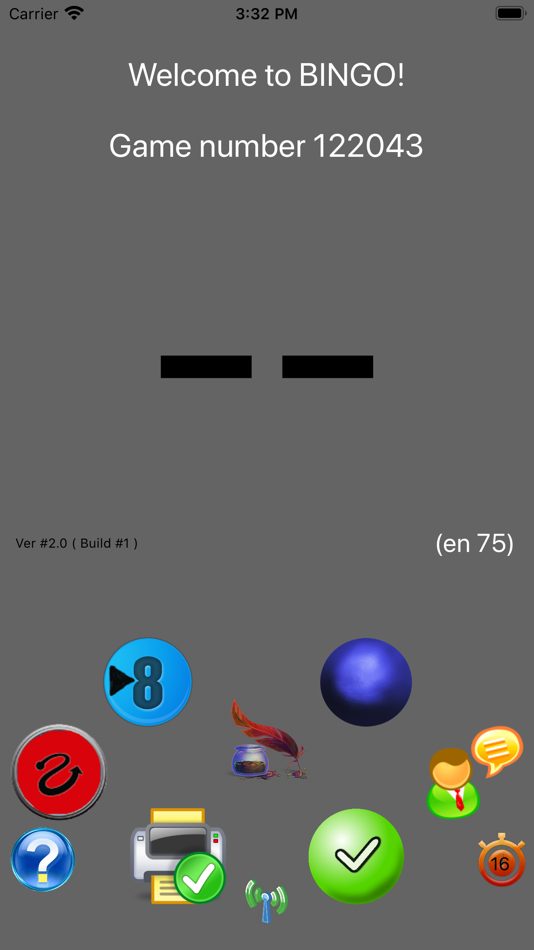 #1. BINGO game (iOS) Podle: Frank Kalhoj