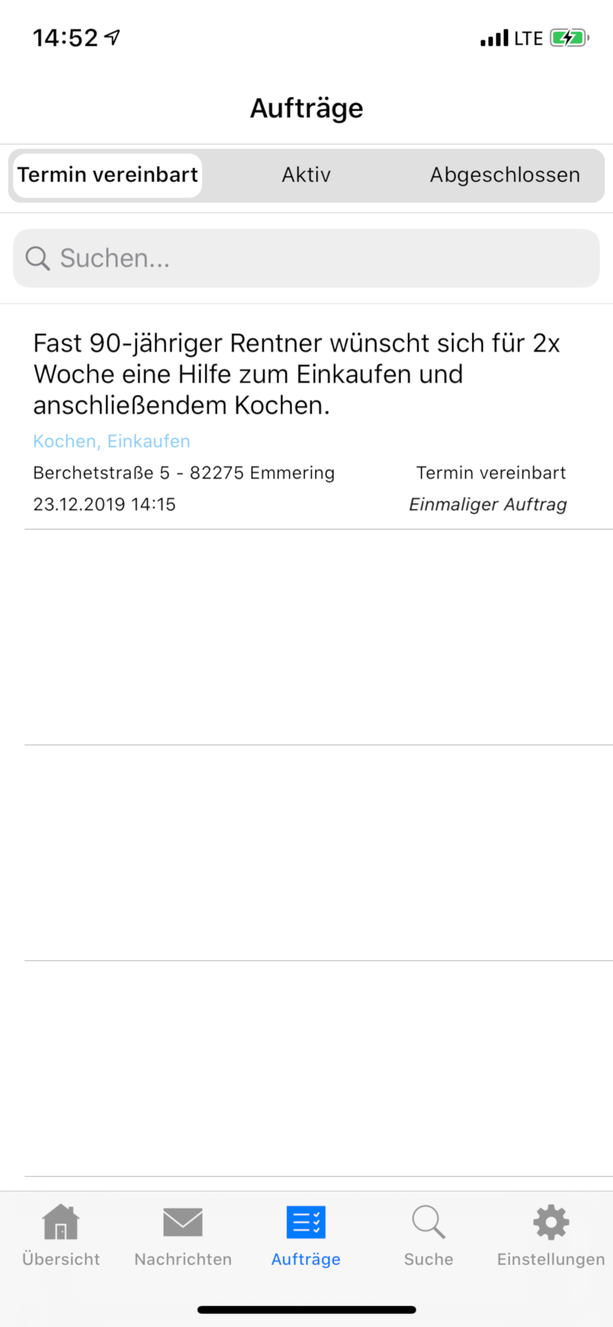 Helferportal für Anbietende screenshot 3