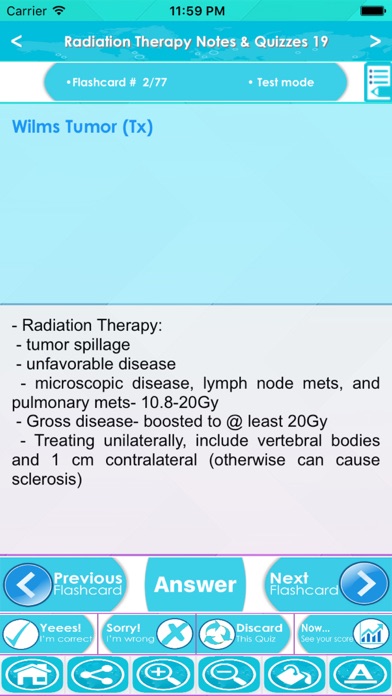 Screenshot #2 pour Radiation Therapy Exam Review