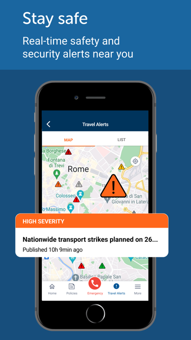 Travelex Insurance: Travel On Screenshot